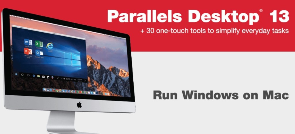 does parallels 13 for mac run windows 10 64-bit